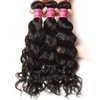 Unice 8a Remy Brazilian Natural Wave Hair 3 Bundles 100% Unprocessed Virgin Human Hair Extensions Weave Natural Color (14 16 18)