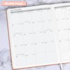 2024 Planner - Jan 2024 - Dec 2024, Weekly Monthly Planner 2024, 8.5" x 11", Pen Holder, Calendar Stickers, Pocket, 25 Notes Pages, Faux Leather Cover, 2 Book Marks, A4 Premium Paper