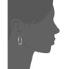 Lucky Brand Twist Hoop Earrings, Silver, One Size