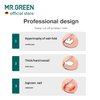 MR.GREEN Toenail Clippers Stainless Steel Ingrown Nail Cutter Thick and Hard Nails Pedicure Manicure Tools (Green+Nail Remover)