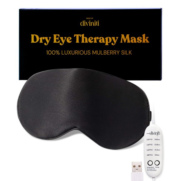 Heated Eye Mask for Dry Eye Relief, White Elephant Gifts for Adults - Stye Eye Treatment, Warming Eye Mask for Dry Eyes Mask Warm Compress for Eyes - Dry Eye Mask Moist Heat Warming Compress Electric