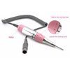 Rolabling Nail Drill Handpiece Electric Nail Drill File Machine Replacement Pen Manicure Pedicure Bit Tool (Pink)