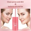 2 PCS Rose Clay Stick Mask for Face, Pore Mask,Blackhead Remover with Kaolin Clay & Rose Extract ,Poreless Deep Cleanse Mask Stick for Purifying,Moisturizing,Oil Control Reduce for Women and Men