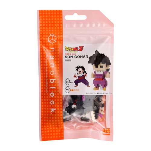 nanoblock - Dragon Ball Z - Gohan, Character Collection Series Building Kit