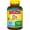 Nature Made Vitamin D3 25 mcg 650 Softgels,Stay Healthy and Meet Your Vitamin D 1000 IU- Bundled with nalkotSupliment-Guide