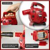 PROLOSO Kids Leaf Blower for Preschool Toddlers Outdoor Pretend Play Gardening Toy Tool Blow Air with Realistic Sounds