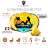BANGBERRY Original Sun Bronze Ultra Tanning Butter - Pineapple Swirl, Use in the sun outdoor or tanning bed Better than tanning oil Tan faster with premium natural ingredients Safe for Sensitive Skin