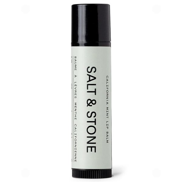 SALT & STONE California Mint Lip Balm (1 Pack) | Natural, Moisturizing, Hydrating Long Lasting Lip Balm for Women & Men | Restores Dry Cracked Lips | Cruelty-Free, Gluten-Free | Made in USA