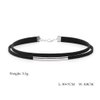 JAKAWIN Choker Necklace Adjustable Black Collar Necklaces for Women and Girls NK134 (Black)