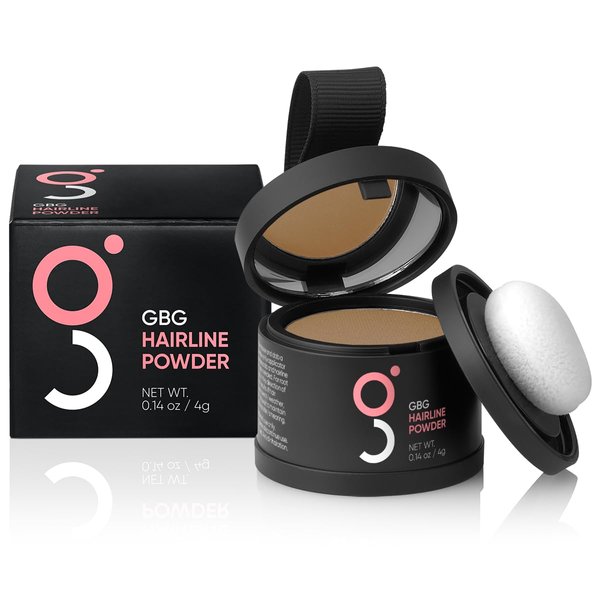 Hairline Powder Instantly Conceals Hair Loss, Root Touch Up Hair Powder, Hair Toppers for Women & Men, Hair Fibers for Thinning Hair, Root Cover Up, Stain-Proof 48 Hour Formula (Dark Blonde)
