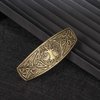 TEAMER Fashion Vintage Celtic Knot Hair Clip Metal Barrettes Hair Accessories Pattern Engraved Headwear Styling Gifts for Women