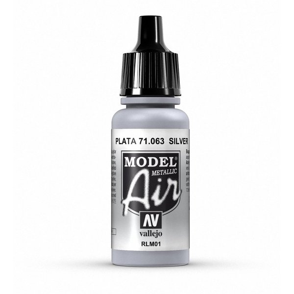 Vallejo Silver Paint, 17ml