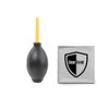 GearFend Dust Cleaner Strong Cleaning Air Blower for All DSLR Camera & Camcorders, Lens, LCD Screens, etc + Microfiber Cloth