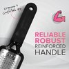 STAINLESS STEEL Professional Pedicure Foot File - (XL SIZE) Pedicure Foot Spa Products, Foot Callus Remover for Smooth & Soft Feet Scrubber for Dead Skin, Wet & Dry Use, Non Electric Foot Care Kit