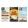 Duke Cannon Booze & Outdoors Soap 3-Pack: Bourbon, Leaf & Leather, & Gun Smoke - 10 oz Bars with Oak Barrel, Tobacco Leather, & Smoky Wood Scents - Triple Milled, American-Made