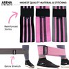Arena Strength Fabric Exercise Booty Bands for Legs and Butt | Hip Resistance Bands Set of 3 with Workout Guide and Carry Case