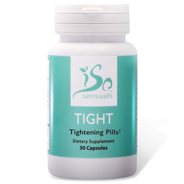 IsoSensuals TIGHT Vaginal Tightening Pills - Rejuvenate and Balance with Manjakani, Kacip Fatimah (1 Bottle)