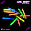 The Glowhouse Premium Ultra Bright 6 inch Glow Sticks Mega Party Pack of 25 (Mixed) - Individually Wrapped with Lanyards UK Brand