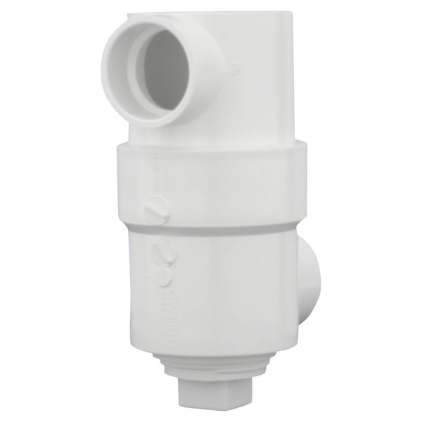 CHARLOTTE PIPE 3 x 6 x 1 1/2 DWV Drum Trap W/CLEANOUT DWV (Drain, Waste and Vent) (1 Unit Piece)