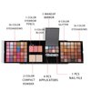 FantasyDay Makeup Sets, Multifunction Makeup Palettes with Mirror, 72 Color Eyeshadows/Compact Powder/Sequins/Bronzing Powder/Highlighter/Lip Color, Makeup kit for Women Full Kit - #D