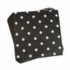 Paper Napkins White Black, Decorative Dinner Luncheon Napkins for Party Events 60count, folded 6.5” x 6.5”, unfolded 13” x 13”