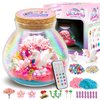 Unicorn Terrarium Crafts Kit for Girls - Make Your OWN Unicorn Night Light with 16 Modes LED Remote Control Birthday Gifts Creativity DIY Toys for Ages 3 4 5 6 7 8 9 10 3-5 4-6 5-7 6-8 Year Old Kids