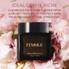 FEMMUE Ideal Creme Riche Face Moisturizer Cream (1.58 oz) | With Camellia Seed Oil to Nourish Dry, Damaged Skin | Korean Skincare