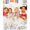 Vileafy Painting Kit for Kids Ages 4-8 Years Old, Paint Party Favors -Paint with Water Books for Toddlers -24PCS Pocket Watercolor Painting Bookmarks(24 Cards+24 Brushes)
