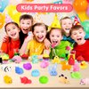 FLY2SKY 45Pcs Mochi Squishy Toys Mini Squishies Kawaii Animal Squishies Party Favors for Kids Cat Panda Unicorn Squishy Novelty Stress Relief Toys Birthday Gifts Goody Bags Class Prizes Pinata Fillers