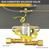 4040 Humidifier Solenoid Valve Replacement 24V,2.3W,60Hz Brass Humidifier Solenoid Valve Replace Parts:A2012-S118,B2035-S2,B2035-S5 compatible with A-prilaire Humidifier 400, 500, 600 and 700 series