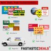 Food Truck Decals Bagels & Cream Cheese Concession Restaurant Die-Cut Vinyl Sticker Sign 10 in on Longest Side