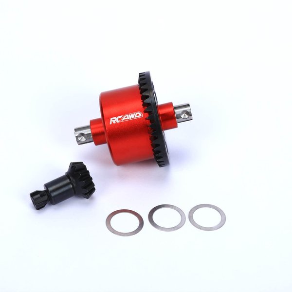 RCAWD 37T Metal Diff Set & 13T Metal Input Gear Upgrade for ARRMA 4S V2 & 3S Big Rock, Granite, Senton, Vorteks, Typhon, Infraction, Vendetta 3S & Kraton Outcast 4S V2 Parts #ARA311155#ARA311153