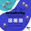 JOLLY STORE Crafts - Mini Pony Beads, Easy-to-Use Reusable Jewelry-Making/Bracelet Beads for Art, Craft Decorations & More, 6.5 x 4mm Beads, Crafted in The USA, Opaque Tan, 1000 pcs (Pack of 1)