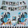 Tornado Party Decorations,Tornado Birthday Party Supplies Includes Birthday Banner, Cake Topper, Balloons ,Suitable for Tornado Themed Party Decorations