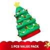 JOYIN Plush Christmas Tree Hat for Festive Party Dress Up Celebrations, Winter Party Favor, Christmas Decorations, Beanie Costume Accessories