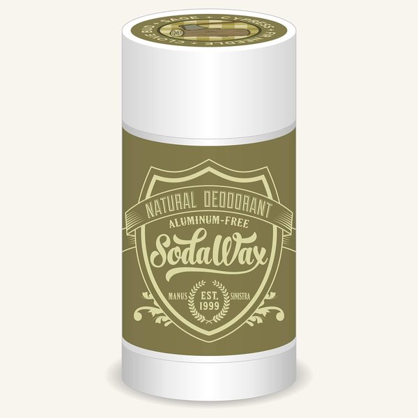 SodaWax™ Natural Deodorant LOGGER'S FRIEND (3.3oz/93g) Any 3 Items SHIP FREE