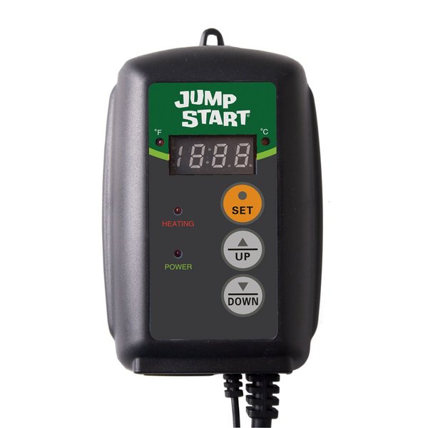 JumpStart Jump Start MTPRTC UL Listed Digital Controller Germination Heat Mat Thermostat, 1 Pack