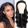 Elastic Bands for Wig 2pcs 3.5cm Edges Bands Lace Melting Band Wig Band for Edges with 4PCS Wig Caps, 60cm Flexible Grip Headband Laying Band Adjustable Ends for Baby Hair Closure
