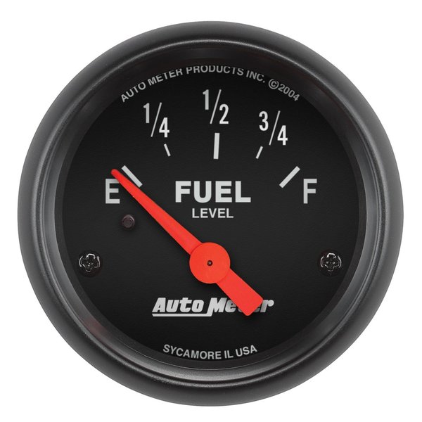 AUTO METER 2641 Z-Series Electric Fuel Level Gauge , 2 1/16" - Short Sweep/Electric