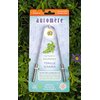 Auromere Tongue Cleaner, Ancient Oral Hygiene, Eco Friendly, Zero Waste, Stainless Steel, Eliminate Bad Breath (3 Pack)