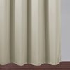 LEMOMO Light Beige Thermal Blackout Curtains/38 x 54 Inch/Set of 2 Panels Room Darkening Curtains for Bedroom