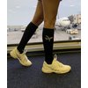 Travel Compression Socks for Women & Men, 20-30 mmHG, Graduated Compression for Flight Travel L