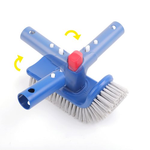 Sepetrel Pool Brush Head for Cleaning Pool Walls,Steps & Corners,Rotatable Hand Scrub Brushes,for Inground/Above Ground Swimming Pool,Spa, Bathroom, Hot Tub, Kitchen