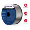 KINGER .030 Flux Core Mig Welding Wire, Mild Steel E71T-GS, 2-Pound Spool, Pack of 1