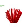 [5000 PACK] 8 Inch Compostable Plastic Stirrer, Bio Degradable, Eco Friendly, Sip Stirrer, Bar Stirrer, Sip Straw, For Coffee, Cocktail, Latte and Tea - 8 Inches, 1000/Box, Red