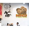 Food Truck Decals Bagels & Cream Cheese Concession Restaurant Die-Cut Vinyl Sticker Sign 10 in on Longest Side