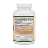 L-Serine Capsules (Third Party Tested) - 2,000mg Servings Used in Clinical Study, 180 Count, 500mg per Capsule (L Serine Amino Acid for Serotonin Production and Brain Support) by Double Wood