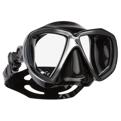 SCUBAPRO Spectra Diving Mask (Black/Silver)