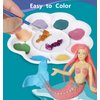 BESTYMXY Mermaid Toys Painting Kit, Mermaid Paint Kit, Kids Art Set, DIY Mermaid Paint Arts & Crafts Set, Mermaid Toys for Girls
