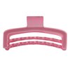 Caravan French Hand Painted Wave Hair Claw, Satin Pink
